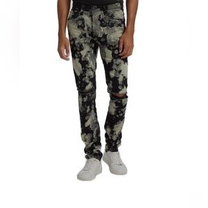 Monfrere Men’s Grayson Distressed Skinny Jeans Topanga Size 28 NWT